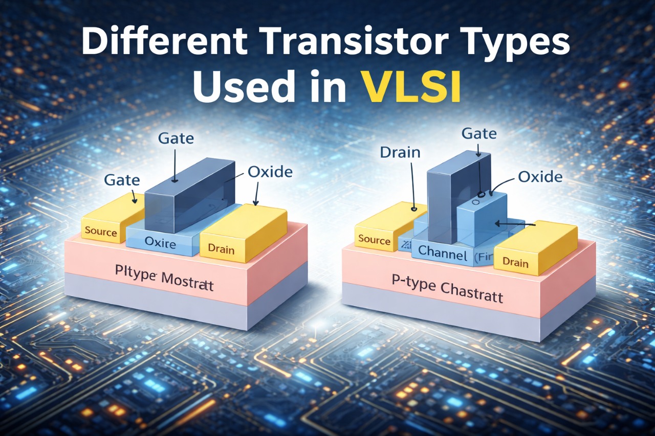 Different Transistor Types Used in Modern VLSI