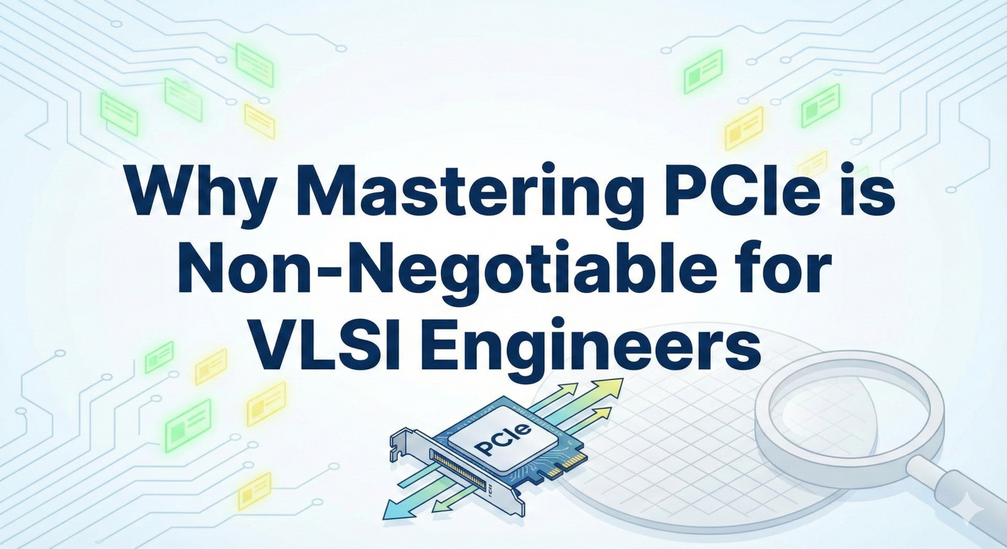 Why Mastering PCIe is Non-Negotiable for VLSI Engineers